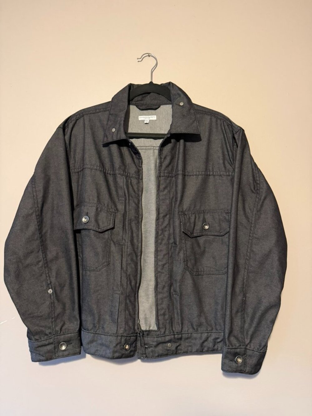ENGINEERED GARMENTS Type III Trucker Jacket "Black CP Denim" - XS - Picture 2 of 9